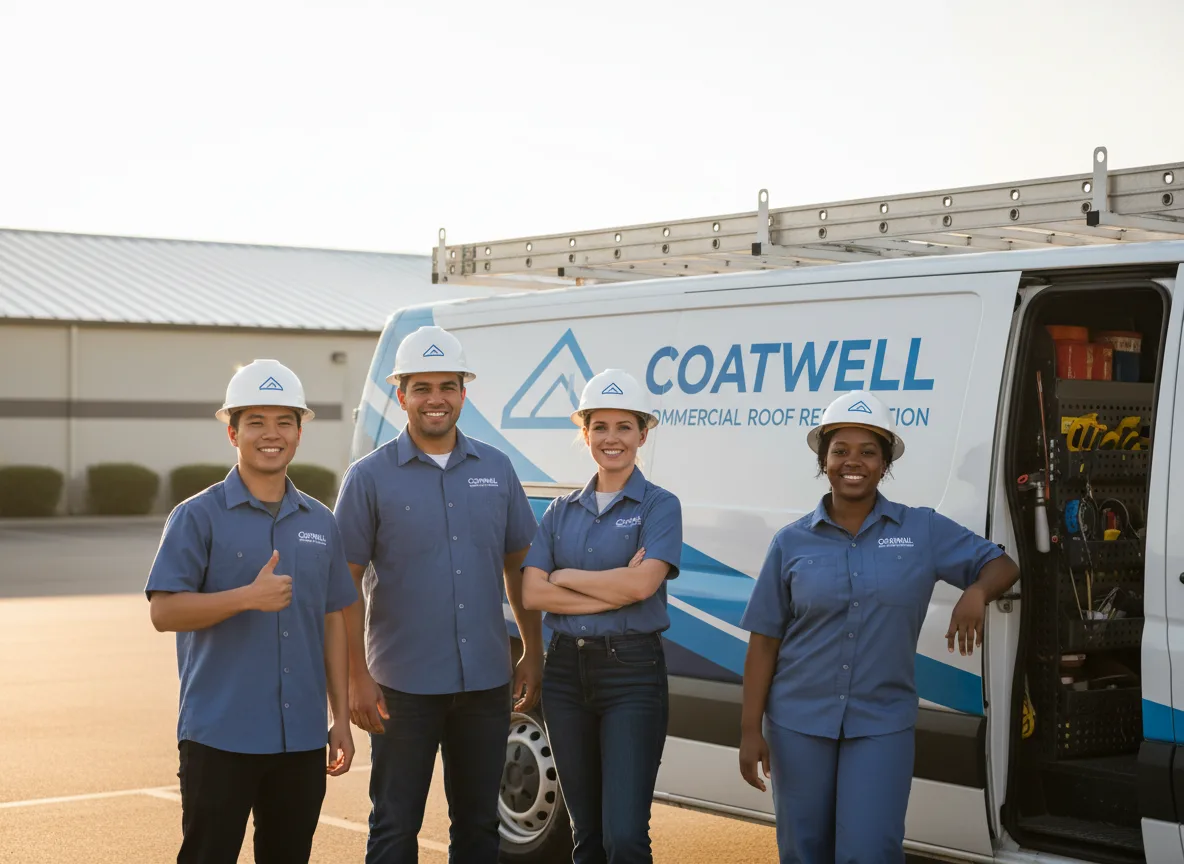 Commercial roof coating company in Westport, PA